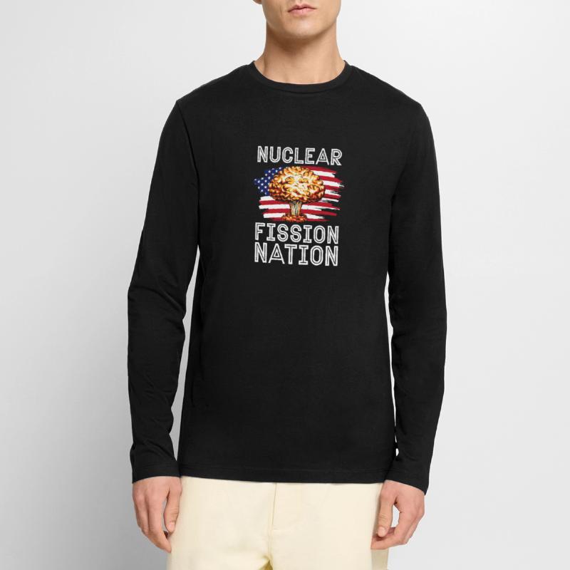 Physics Physics Physics Nuclear Physics Men's Premium Organic Long Sleeve Shirt