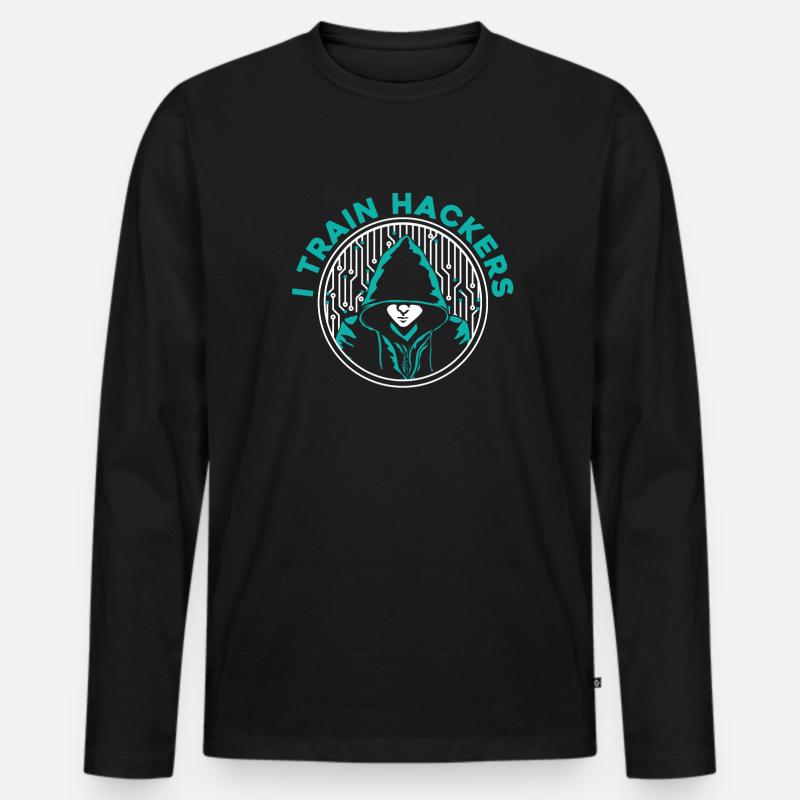 Développeur Coder Programmeur Cool T-shirt manches longues Premium bio Homme