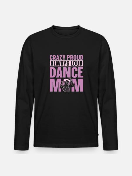 Maman Mère Mère Danse Mère - T-shirt manches longues Premium bio Homme - noir