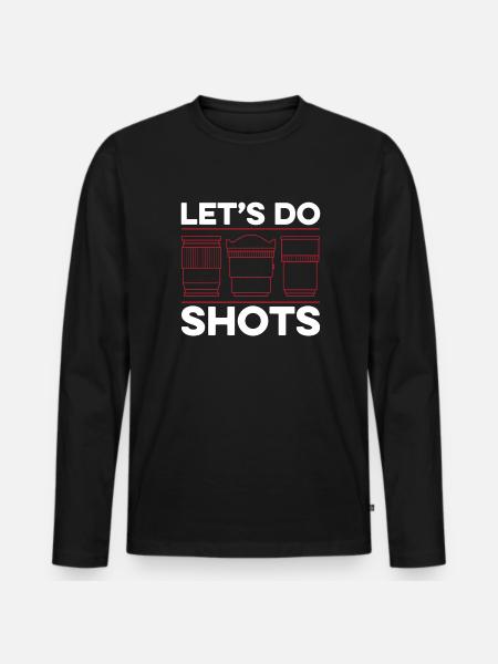 Photographer Photography Camera - Men's Premium Organic Long Sleeve Shirt - black