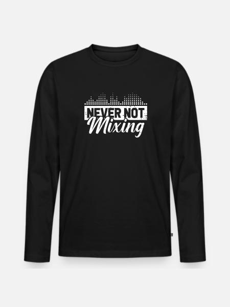 Sound Engineer Sound Engineer - Men's Premium Organic Long Sleeve Shirt - black