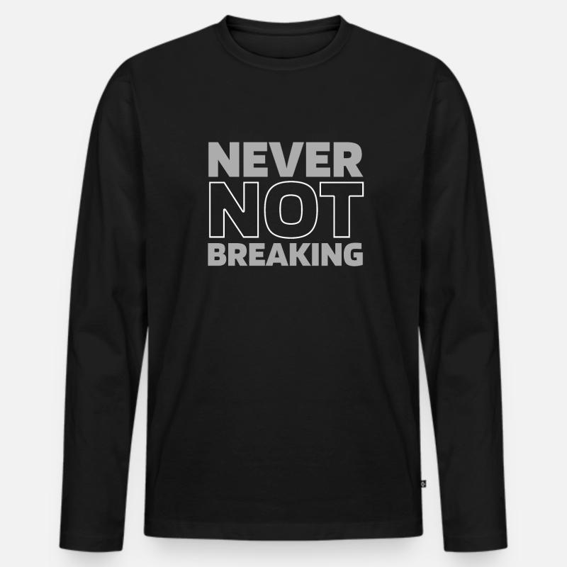 Breakdance Breakdancer Breakdancing - Men's Premium Organic Long Sleeve Shirt - black