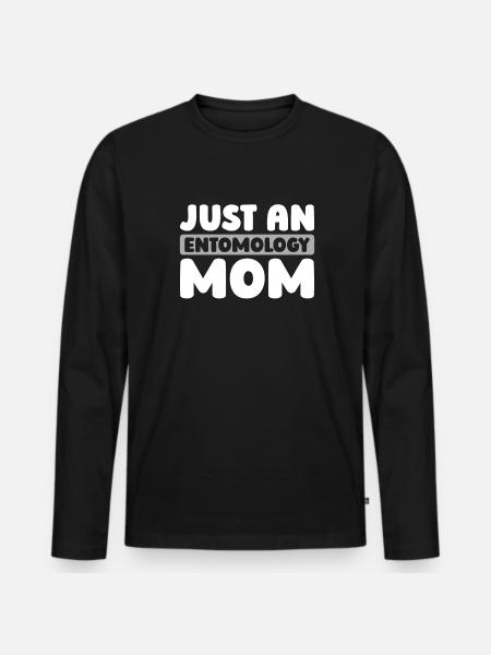 Entomology Entomologist Insect - Men's Premium Organic Long Sleeve Shirt - black