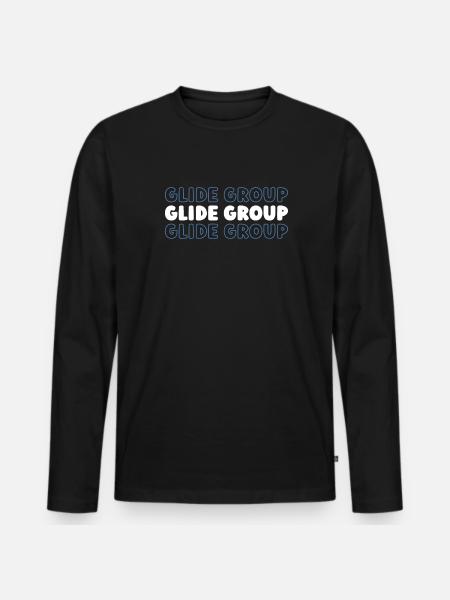 Paramotor Gleitschirmfliegen - Männer Premium Bio Langarmshirt - Schwarz