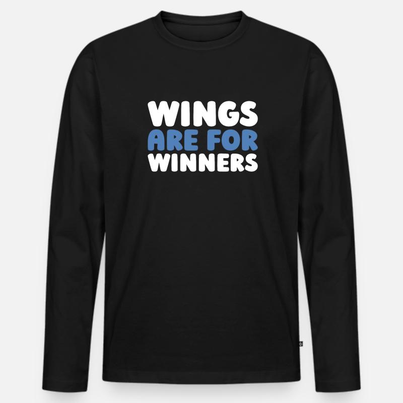 Paramotor Gleitschirmfliegen - Männer Premium Bio Langarmshirt - Schwarz