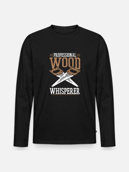 Carpenter, Carpenter, Carpenter - Men's Premium Organic Long Sleeve Shirt - black