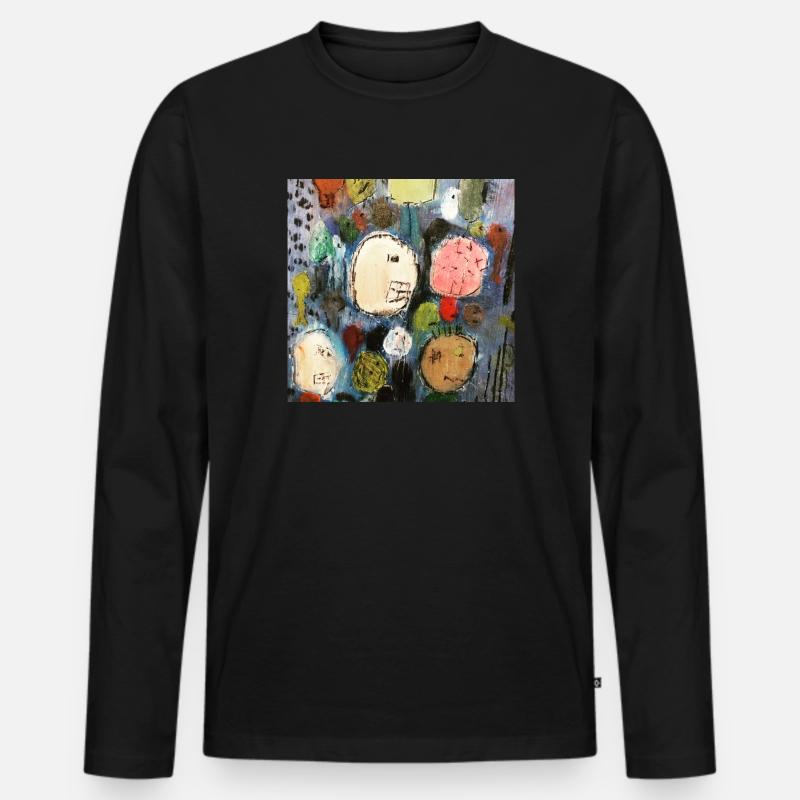 Die Anderen - Männer Premium Bio Langarmshirt - Schwarz