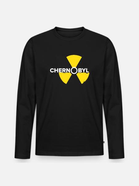Chernobyl Radioactive - Men's Premium Organic Long Sleeve Shirt - black