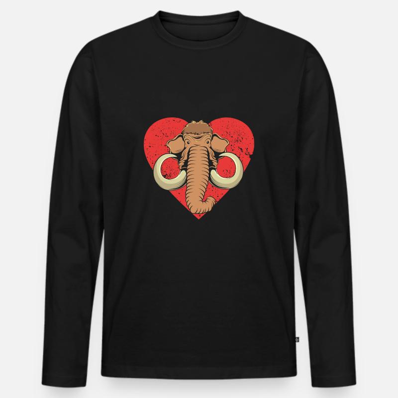 Mammut - Männer Premium Bio Langarmshirt - Schwarz