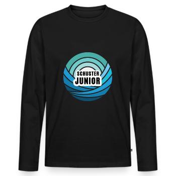 Schuster Junior Nachfolger Sohn Junge Schusterei - Männer Premium Bio Langarmshirt - Schwarz - Vorne - Nico (187cm)