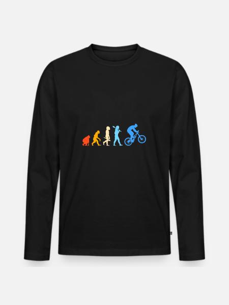 VTT VTT VTT - T-shirt manches longues Premium bio Homme - noir