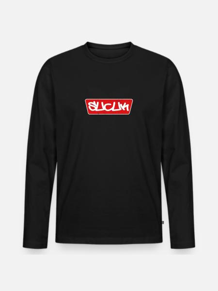 Sucuk turkey sausage - Men's Premium Organic Long Sleeve Shirt - black