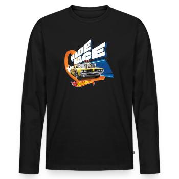 Hot Wheels Made To Race - T-shirt manches longues Premium bio Homme - noir - Devant - Nico (187cm)