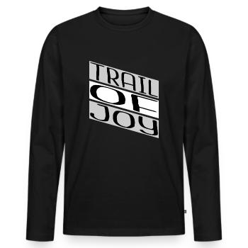 Pure Bliss Bliss Cultivating Bliss - Men's Premium Organic Long Sleeve Shirt - black - Front - Nico (187cm)