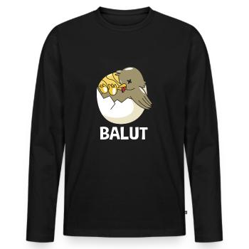 Philippinisch Philippinen - Männer Premium Bio Langarmshirt - Schwarz - Vorne - Nico (187cm)