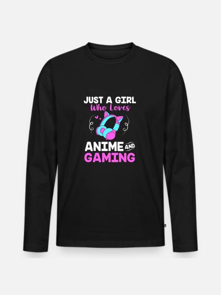 Gamer - Men's Premium Organic Long Sleeve Shirt - black