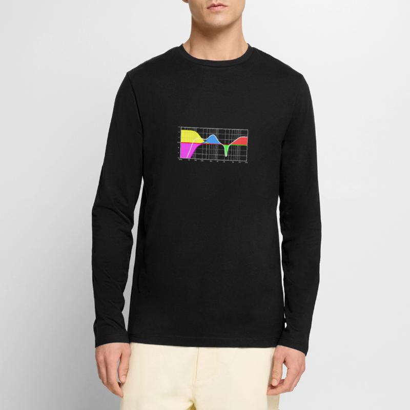 Parametrischer Equalizer - Tontechnik Männer Premium Bio Langarmshirt