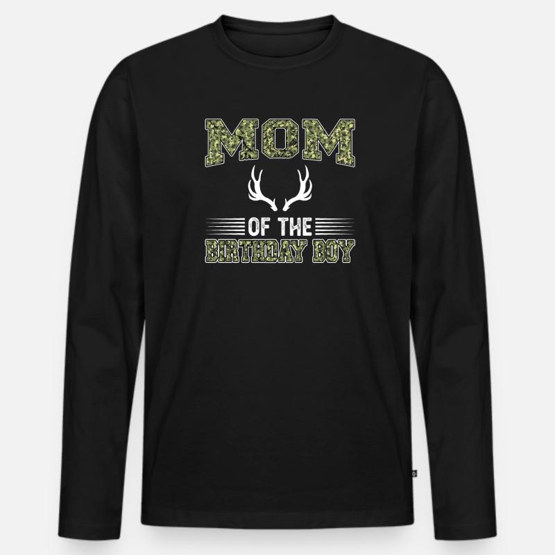 Jäger Jagd Jagd Geschenk - Männer Premium Bio Langarmshirt - Schwarz
