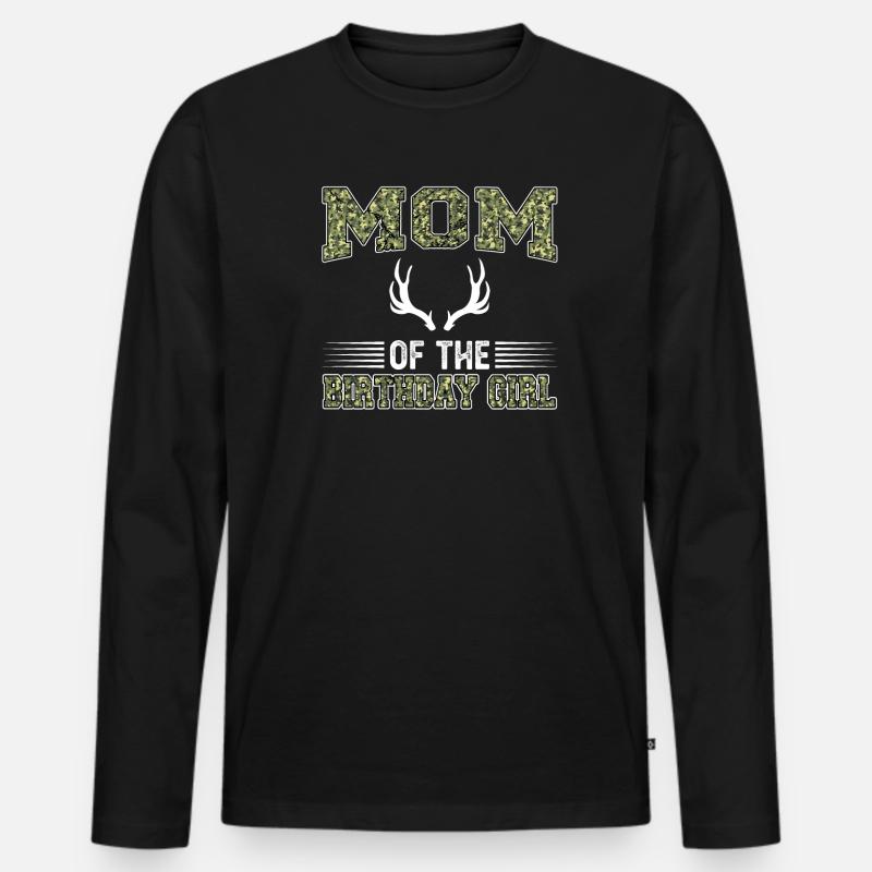 Jäger Jagd Jagd Geschenk - Männer Premium Bio Langarmshirt - Schwarz