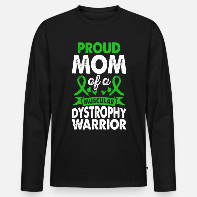 Mutter Der - Männer Premium Bio Langarmshirt - Schwarz