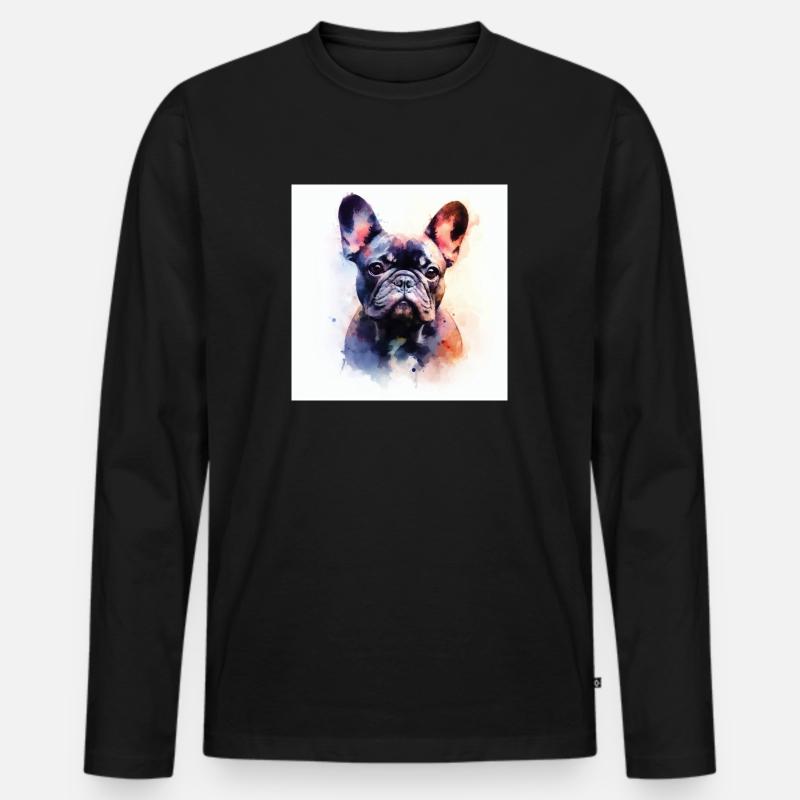 Bully Love - Männer Premium Bio Langarmshirt - Schwarz