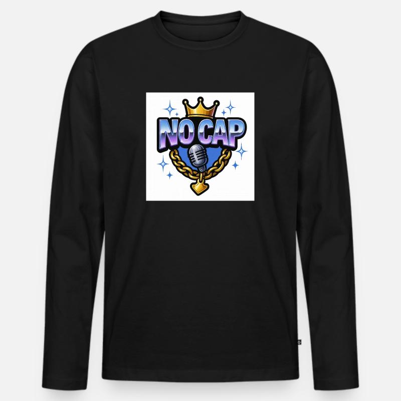 Bild nicht Kappe - Männer Premium Bio Langarmshirt - Schwarz