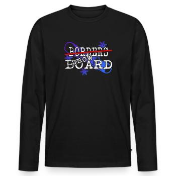 snowboard snowboard-style skilift funpark - Männer Premium Bio Langarmshirt - Schwarz - Vorne - Nico (187cm)