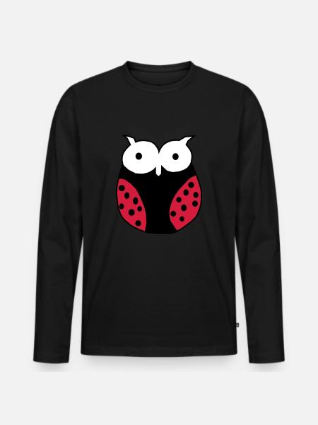 Ladybug Gross - Men's Premium Organic Long Sleeve Shirt - black