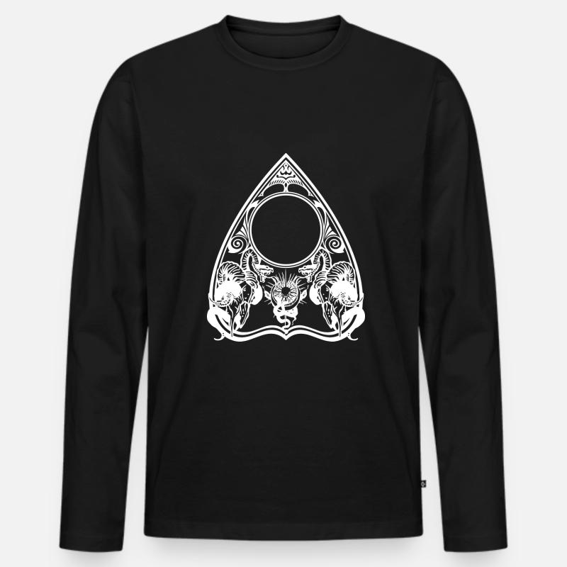 Planchette Halloween devil - T-shirt manches longues Premium bio Homme - noir