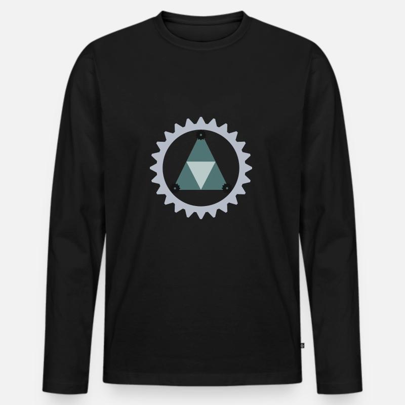 Truth Geschenk - Männer Premium Bio Langarmshirt - Schwarz