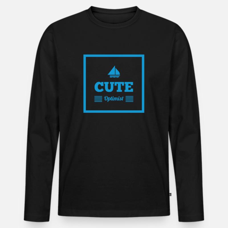 Geschenkidee BABY Kleinkind - Männer Premium Bio Langarmshirt - Schwarz