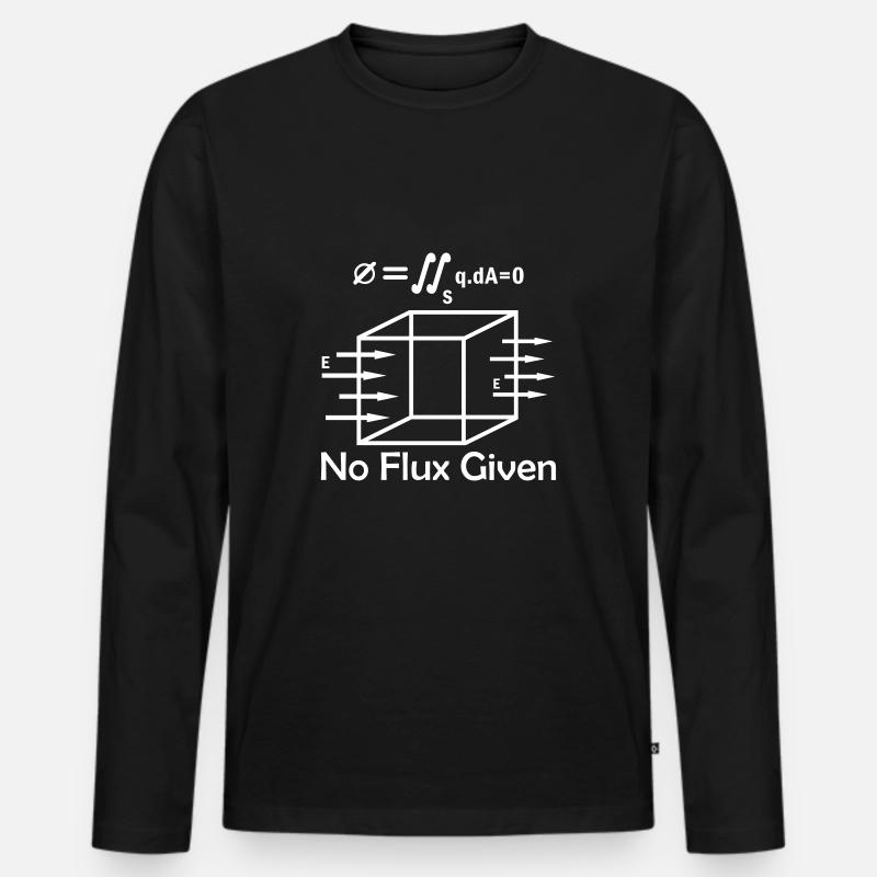 Mathematics Math Physicist - Männer Premium Bio Langarmshirt - Schwarz