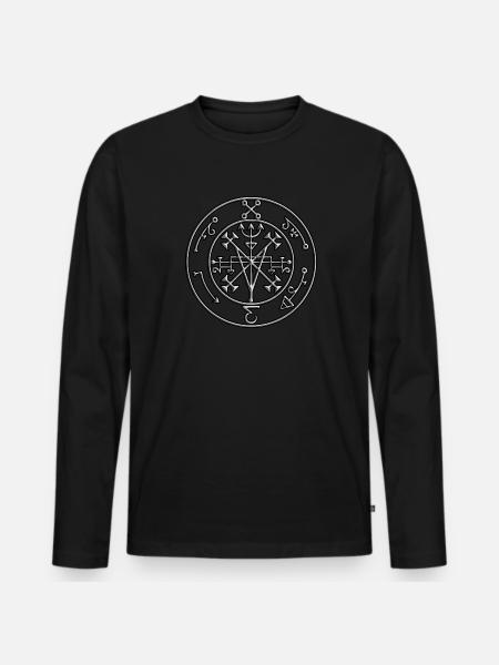 Sceau d’Astaroth - T-shirt manches longues Premium bio Homme - noir