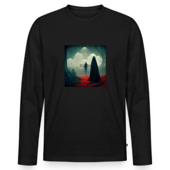 Jouet de la mort - T-shirt manches longues Premium bio Homme - noir - Devant - Nico (187cm)