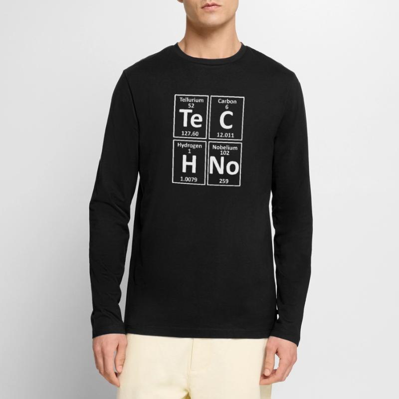 TeChNo Elements System Männer Premium Bio Langarmshirt