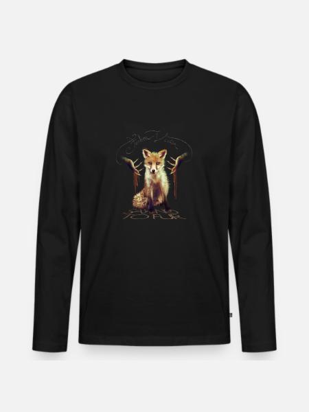 Fashion Victim - T-shirt manches longues Premium bio Homme - noir