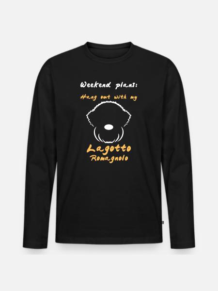Week-end 2 - T-shirt manches longues Premium bio Homme - noir