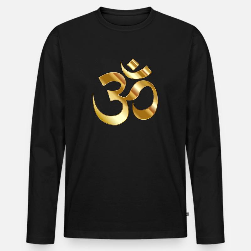OM 3322437 1280 - Männer Premium Bio Langarmshirt - Schwarz
