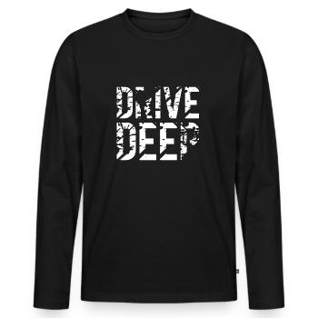 Lowered Tuning Car - Men's Premium Organic Long Sleeve Shirt - black - Front - Nico (187cm)