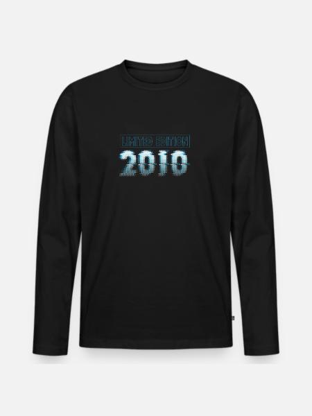 Édition Limitée 2010 Graffiti - T-shirt manches longues Premium bio Homme - noir