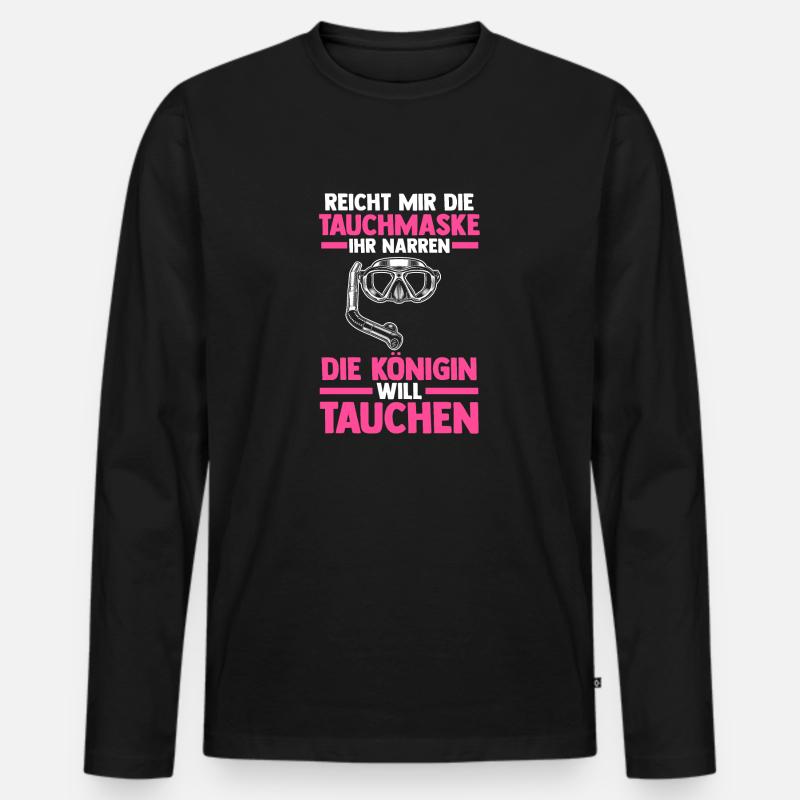 Schullehrer Lehrer - Männer Premium Bio Langarmshirt - Schwarz