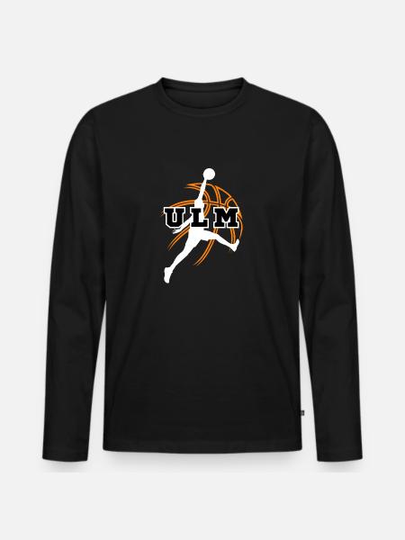 Ulm, my city! - Men's Premium Organic Long Sleeve Shirt - black