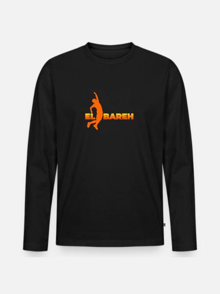 El Bareh - T-shirt manches longues Premium bio Homme - noir
