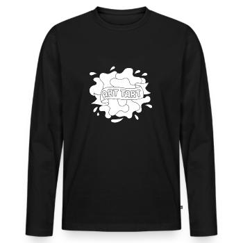 Funny Art Painter Art Tart Drawing Gift Idea - Männer Premium Bio Langarmshirt - Schwarz - Vorne - Nico (187cm)