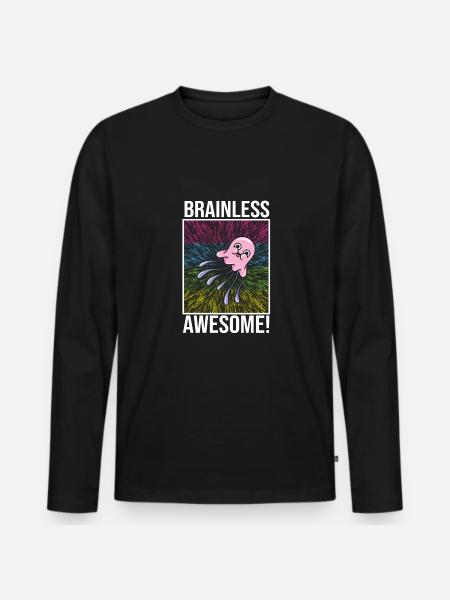Jelly Whisperer - Men's Premium Organic Long Sleeve Shirt - black