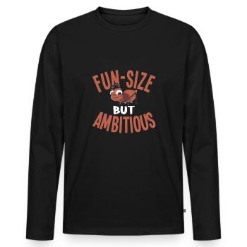 Insects - Men's Premium Organic Long Sleeve Shirt - black - Front - Nico (187cm)