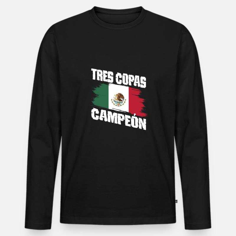 Trinkspiel - Männer Premium Bio Langarmshirt - Schwarz