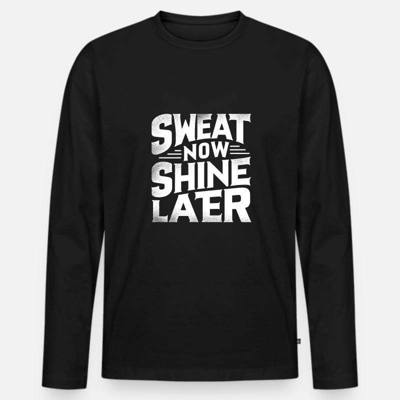 Decrease - Men's Premium Organic Long Sleeve Shirt - black