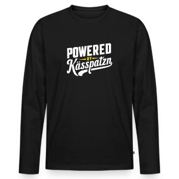 Fromage souabe Spätzle Dialecte Cuisine souabe - T-shirt manches longues Premium bio Homme - noir - Devant - Nico (187cm)