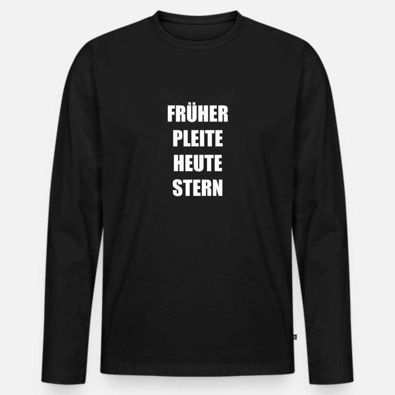 Auto Tuning - Männer Premium Bio Langarmshirt - Schwarz
